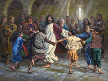 Dance of Grace Keathley4 religious Christian Oil Paintings